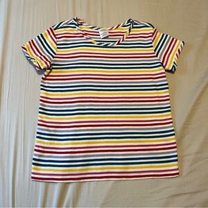 Hanna Andersson 100% Pima Cotton Striped Tee